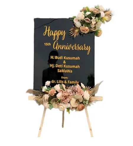 Papan Bunga Akrilik Kuripan Kertoharjo