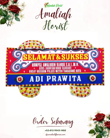 Papan Bunga Ucapan Selamat Kuripan Kertoharjo